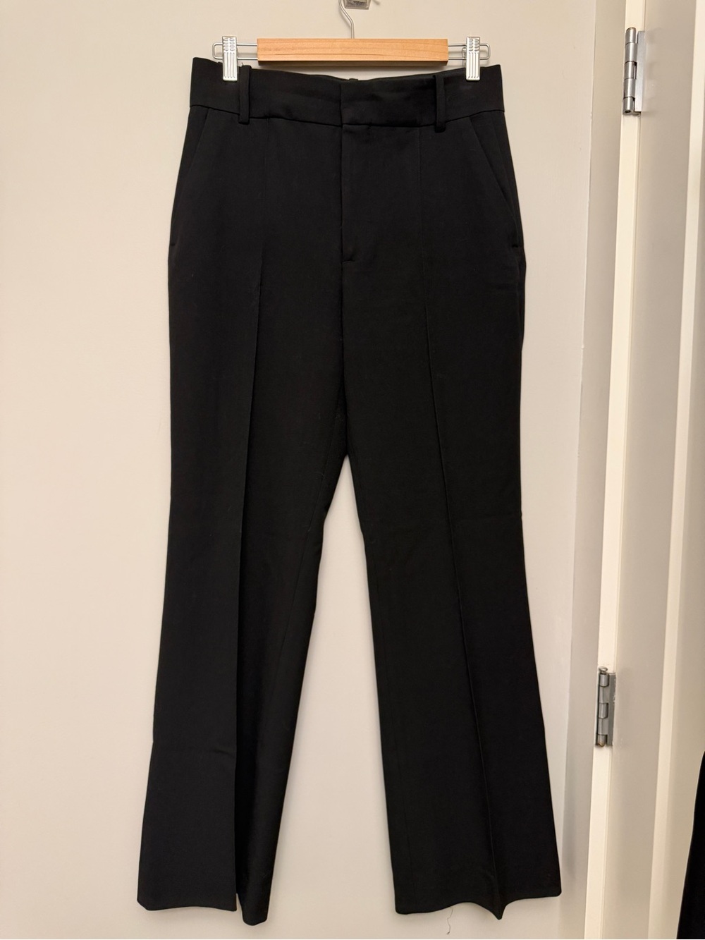Zara black high waist wide Leg Trousers